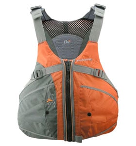 orange woman's life vest