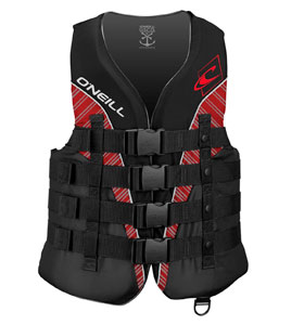 Black Life Vest for Water Sports