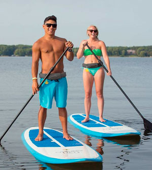inflatable belt for paddle boarding