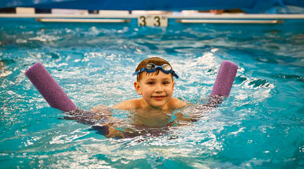 Children Swimming Lesson