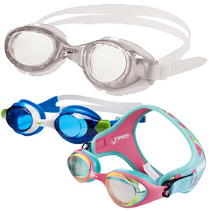 Three Kids Swim Goggles