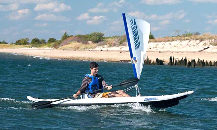 freestanding kayak sail