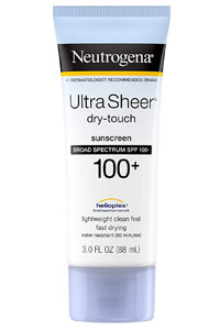 Neutrogena Ultra Sheer sunscreen review