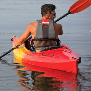 Onyx MoveVent Dynamic review man on kayak