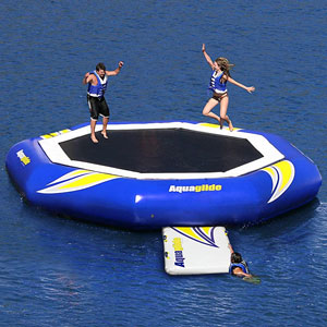 water trampoline reviews